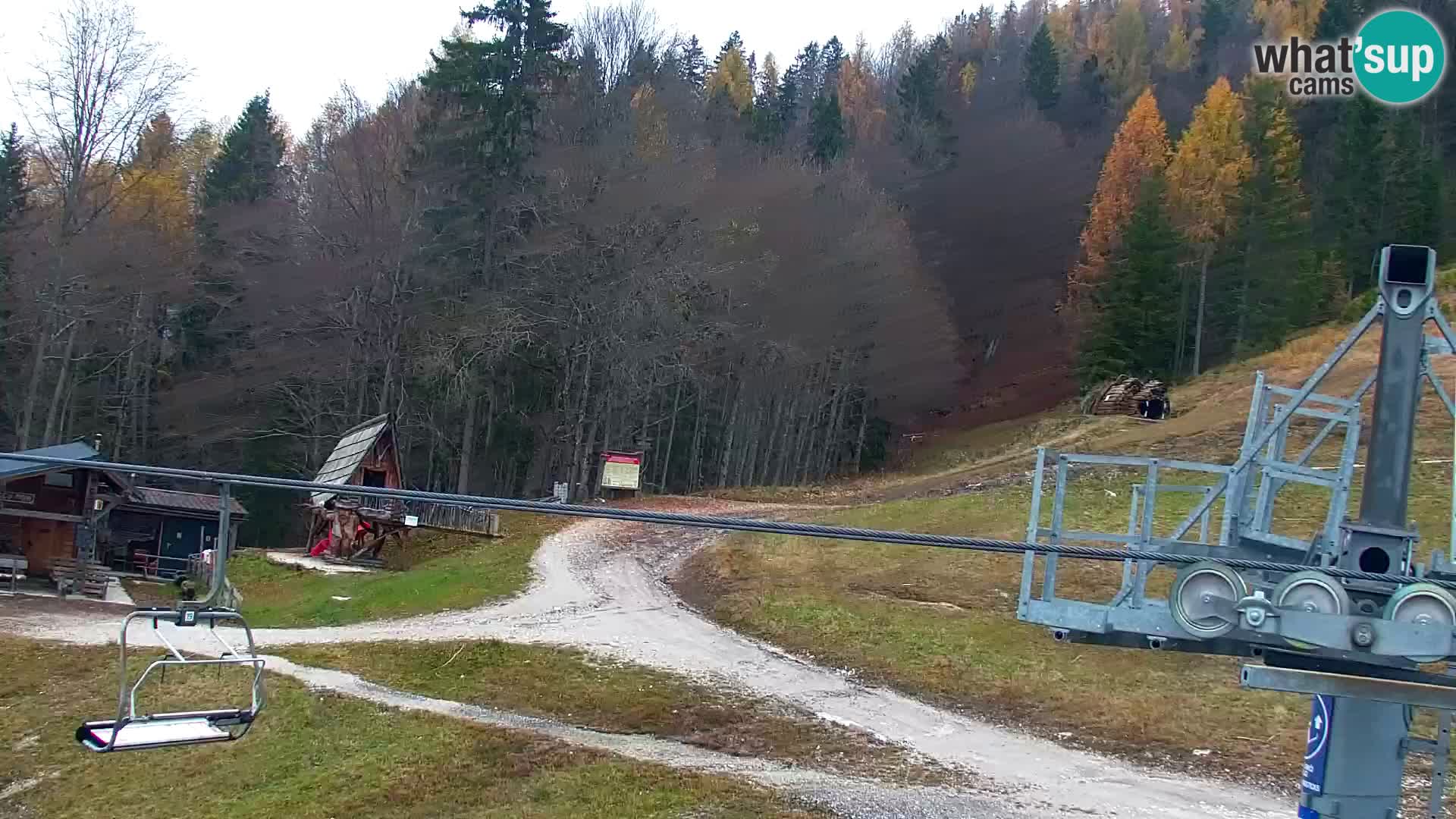 Kranjska Gora web kamera Vitranc | VITRANC 1 gornja postaja