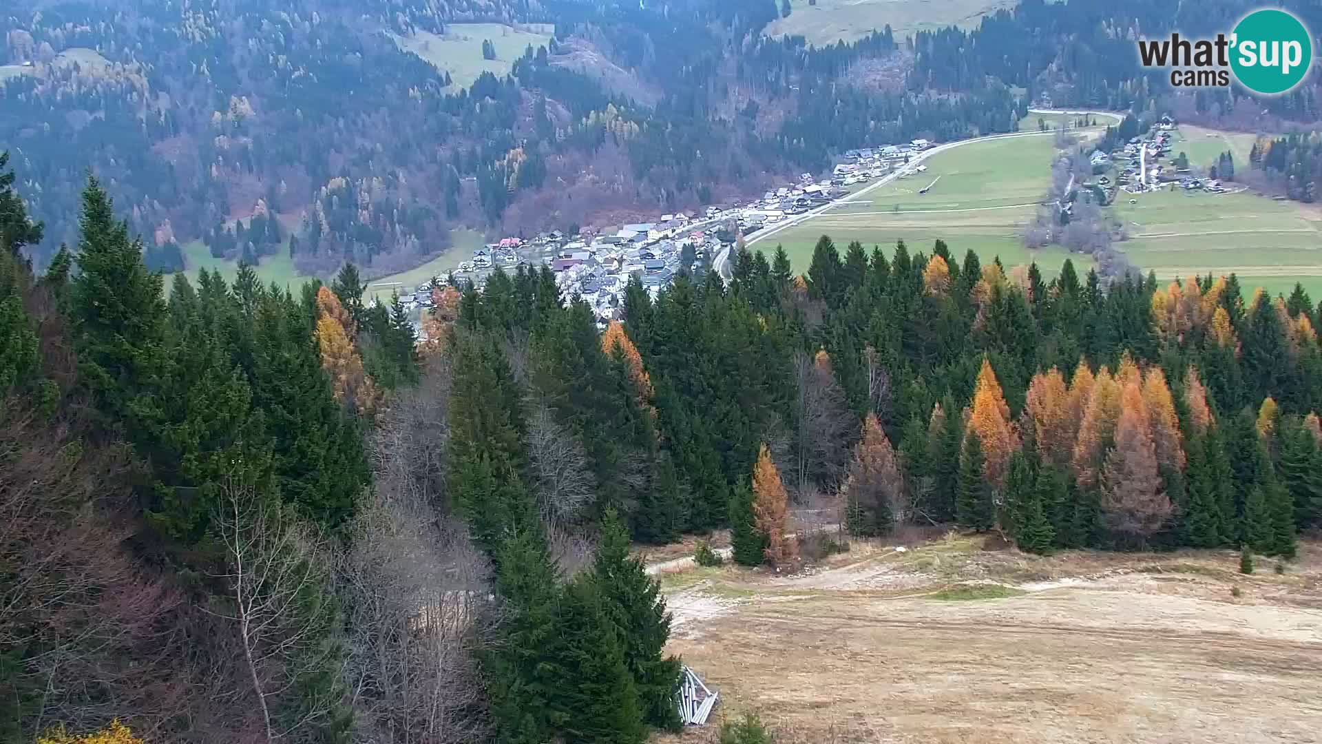 Vitranc Kranjska Gora webcam | VITRANC 1 stazione superiore