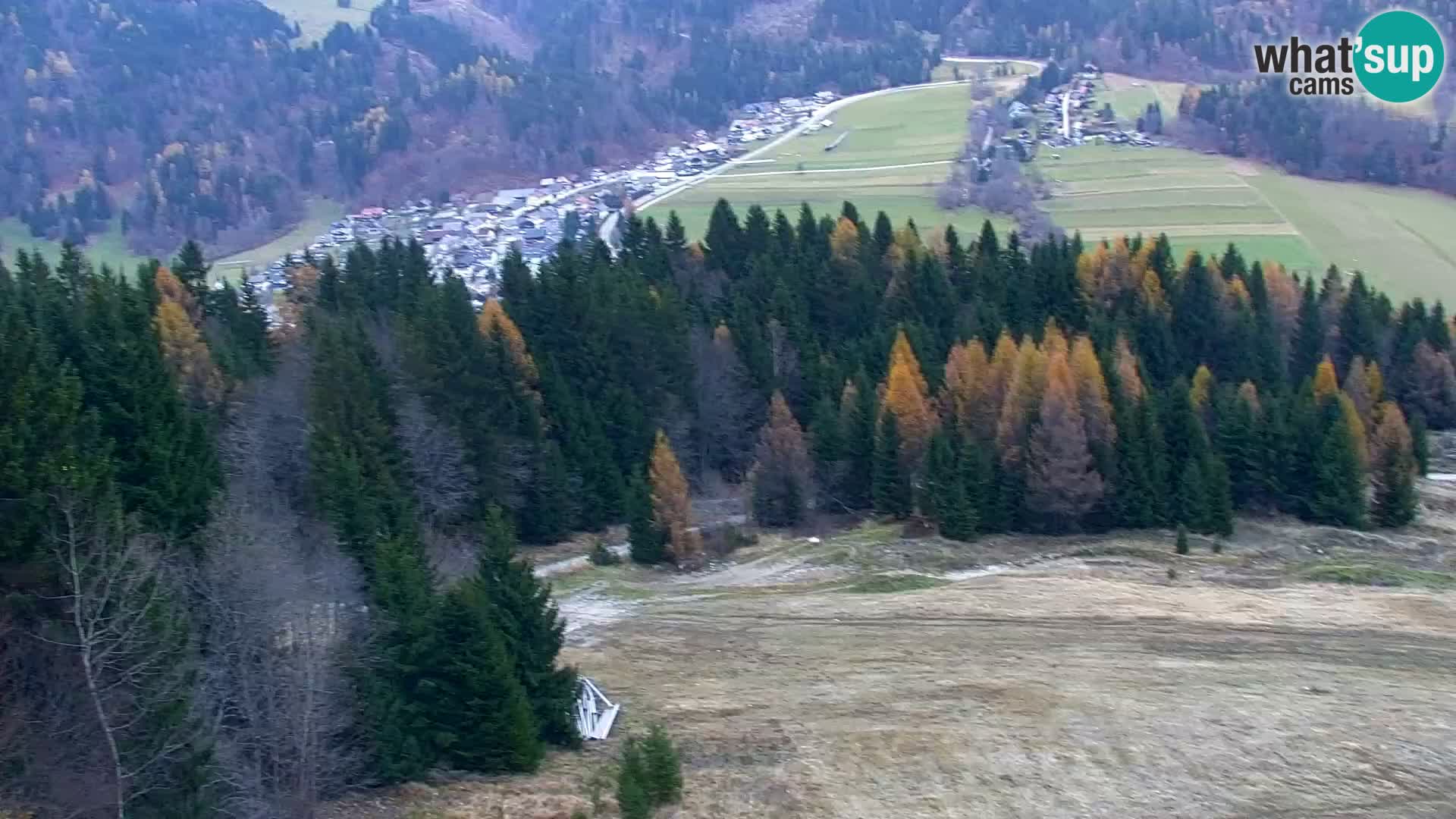 Kranjska Gora web kamera Vitranc | VITRANC 1 gornja postaja