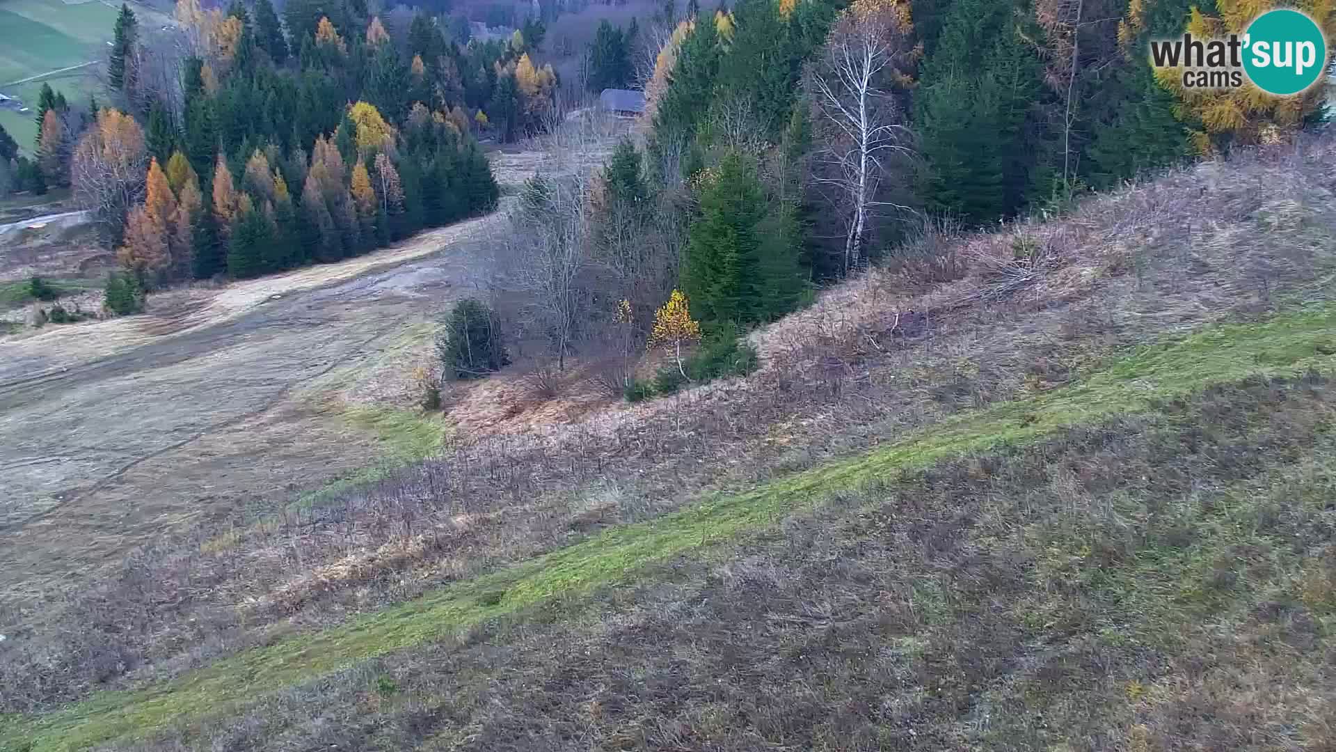 Kranjska Gora web kamera Vitranc | VITRANC 1 gornja postaja
