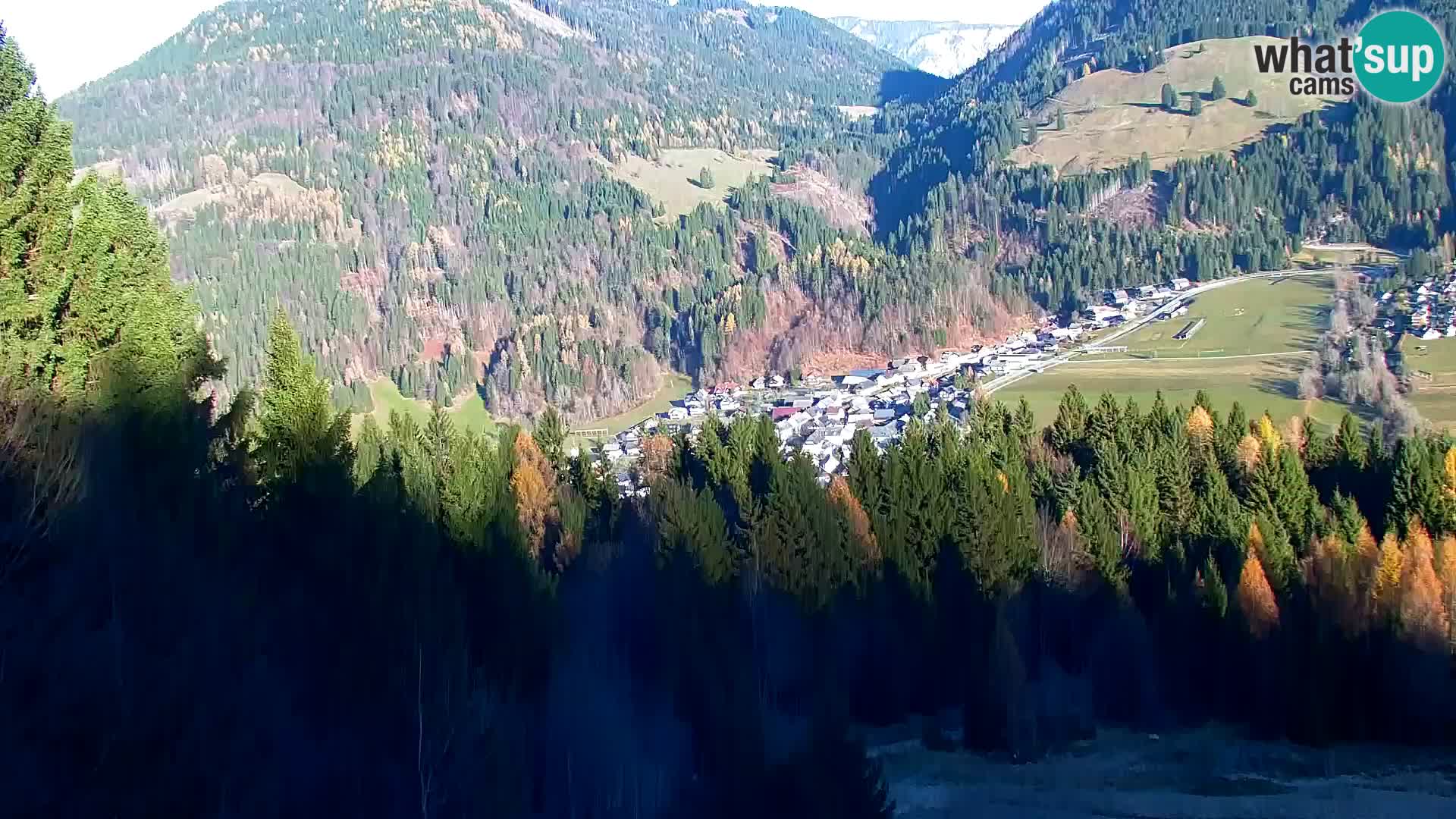 Kranjska Gora web kamera Vitranc | VITRANC 1 gornja postaja