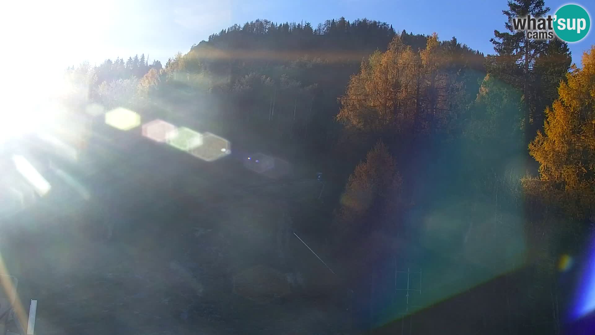 Kranjska Gora web kamera Vitranc | VITRANC 1 gornja postaja