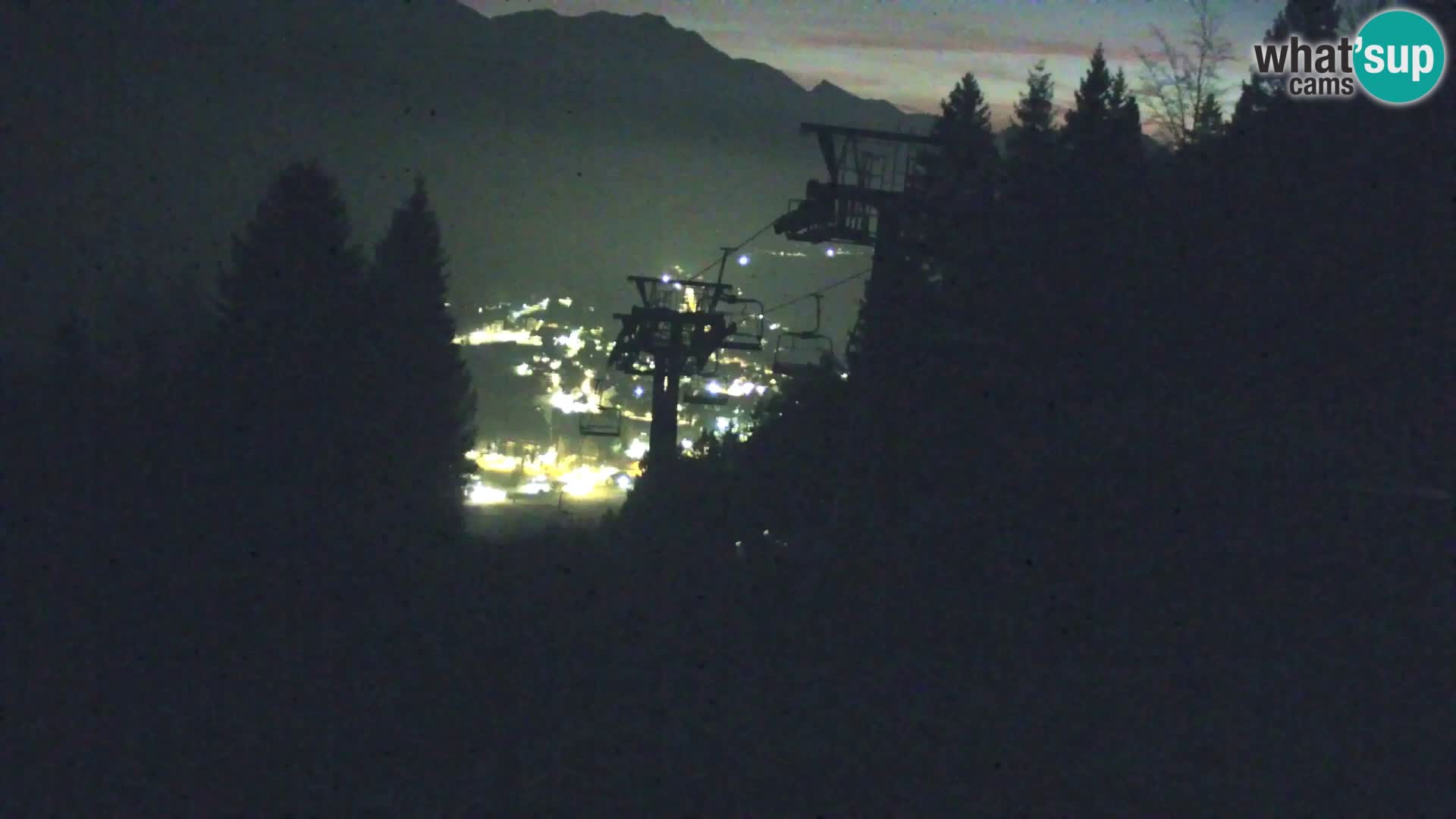 Vitranc Kranjska Gora webcam | VITRANC 1 stazione superiore