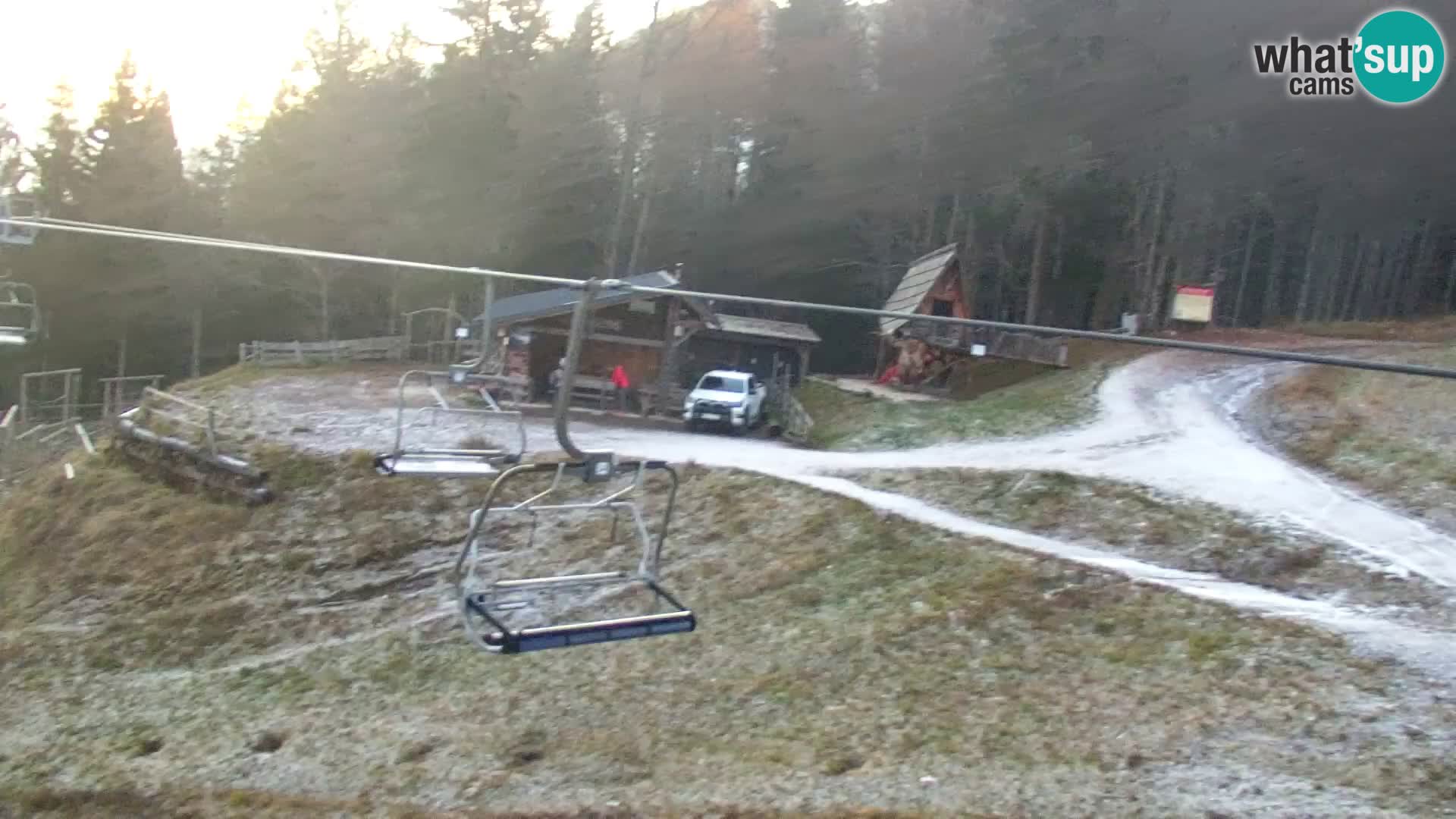 Kranjska Gora web kamera Vitranc | VITRANC 1 gornja postaja