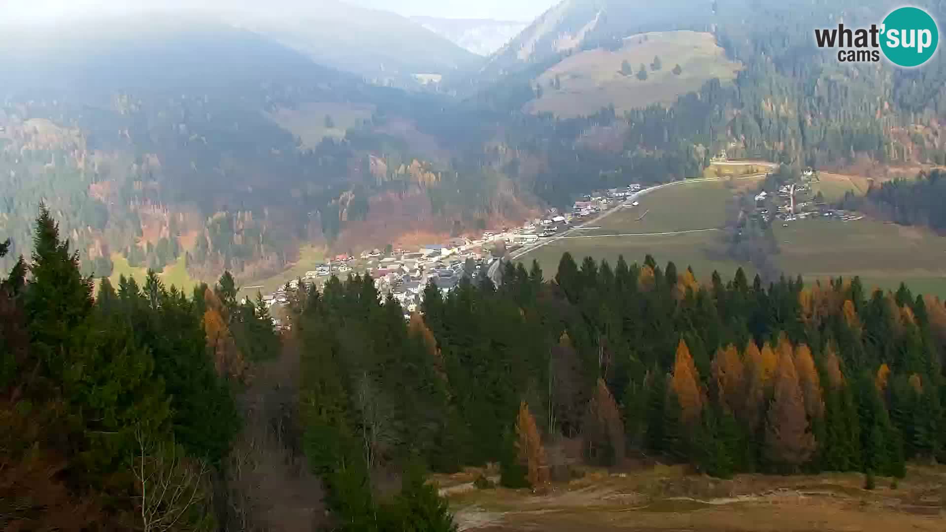 Vitranc Kranjska Gora webcam | VITRANC 1 stazione superiore