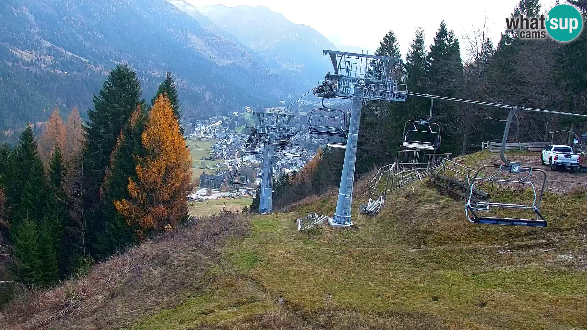 Vitranc Kranjska Gora webcam | VITRANC 1 stazione superiore