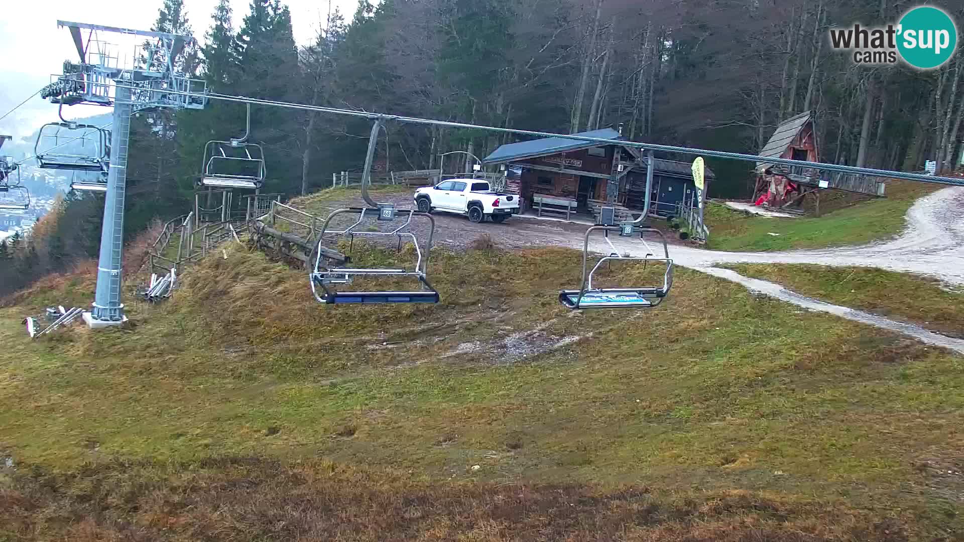 Vitranc Kranjska Gora webcam | VITRANC 1 stazione superiore