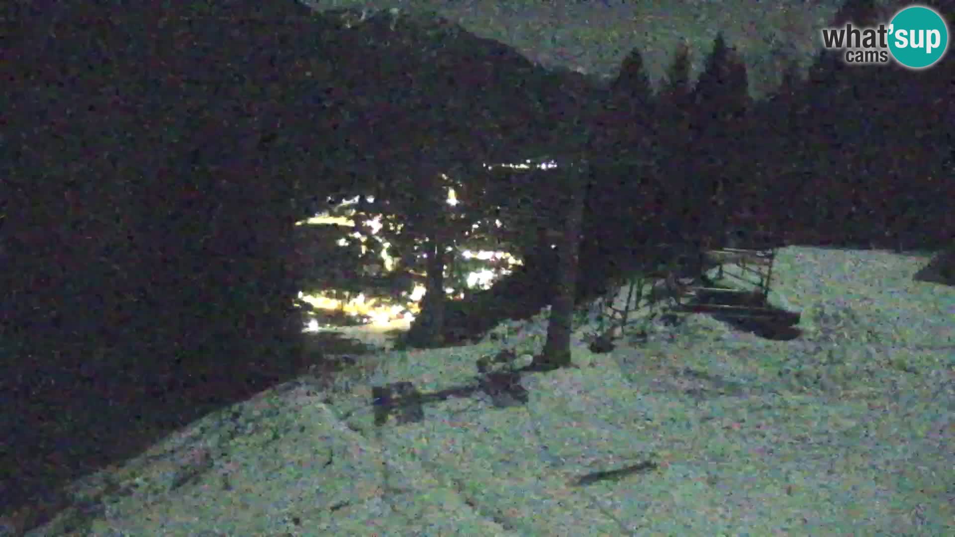 Kranjska Gora web kamera Vitranc | VITRANC 1 gornja postaja
