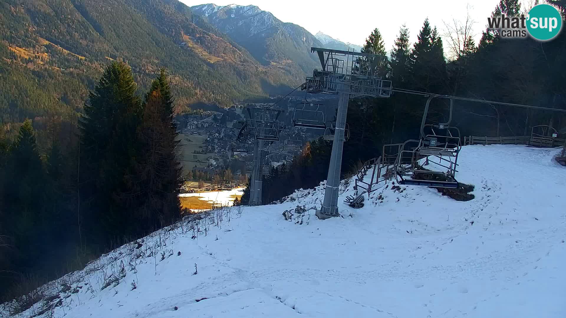 Vitranc Kranjska Gora webcam | VITRANC 1 stazione superiore