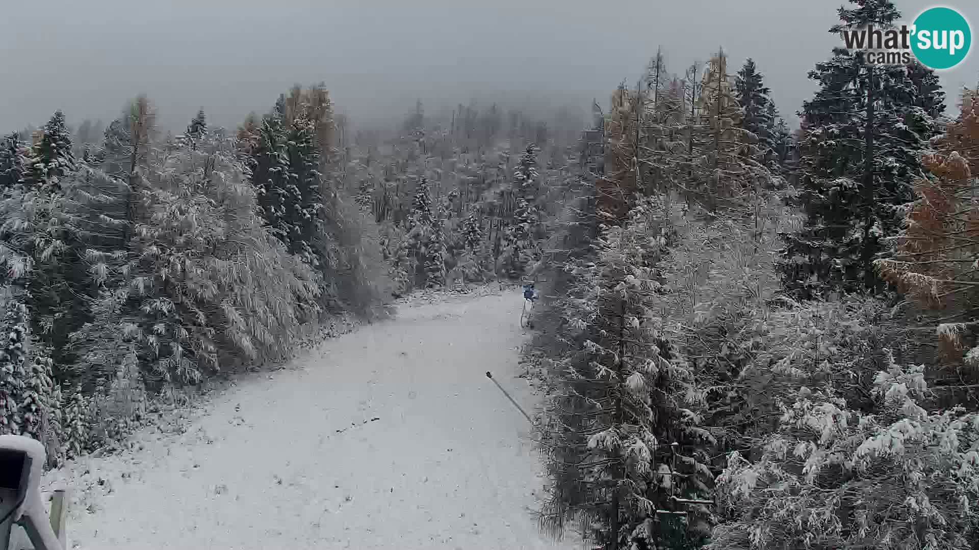 Kranjska Gora kamera VITRANC 1 | Zgornja postaja