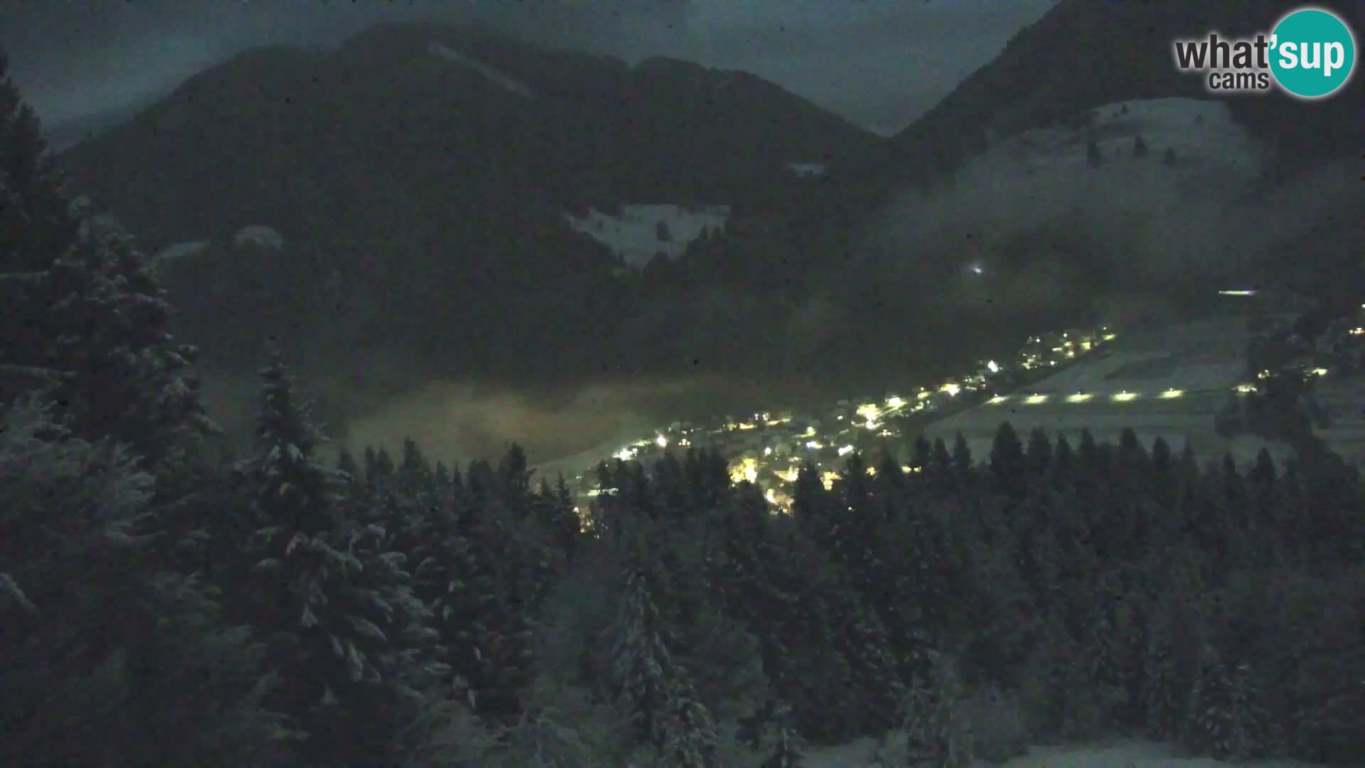 Vitranc Kranjska Gora webcam | VITRANC 1 stazione superiore