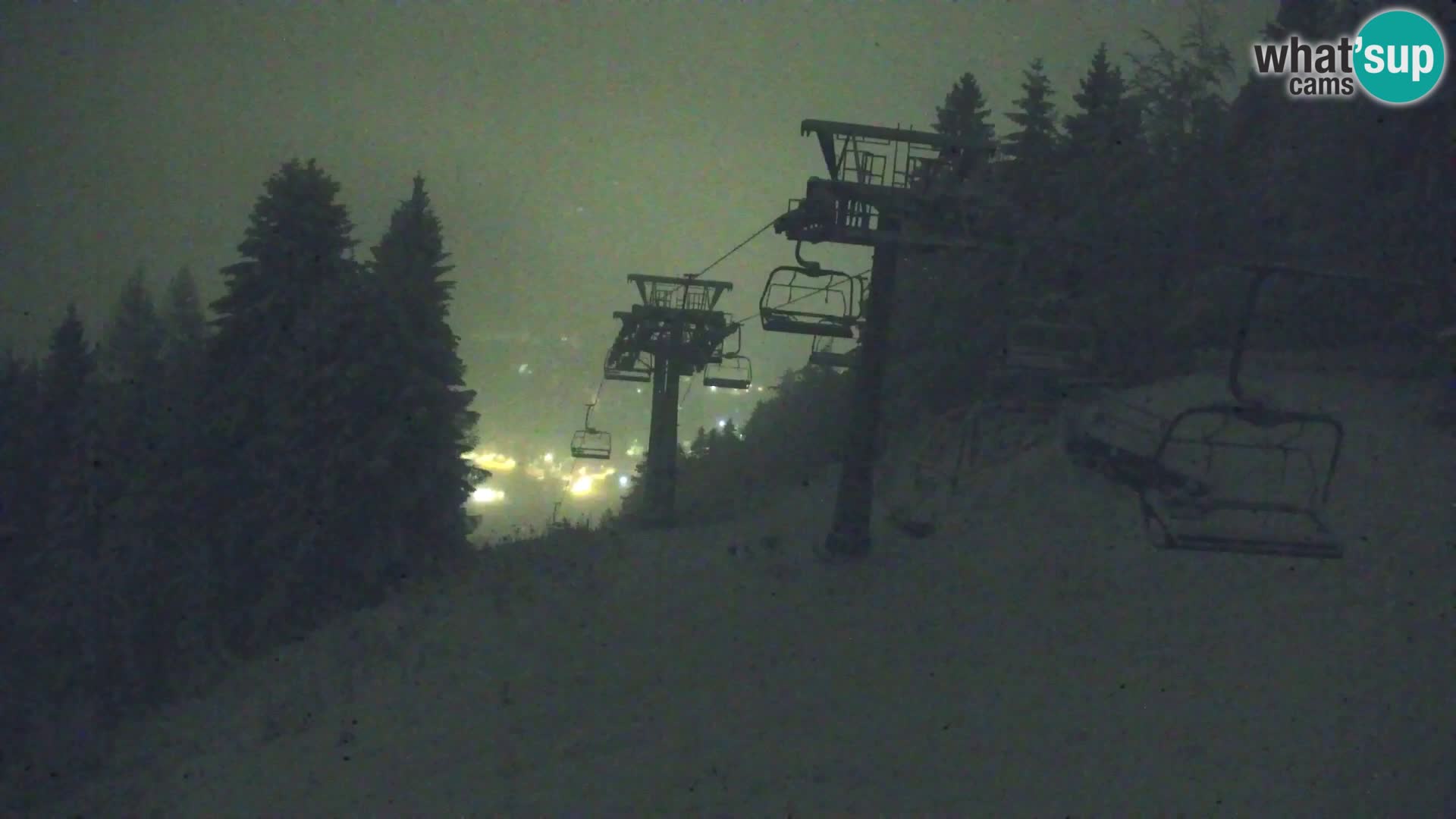 Vitranc Kranjska Gora webcam | VITRANC 1 stazione superiore