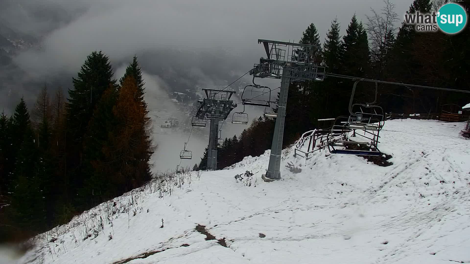 Vitranc Kranjska Gora webcam | VITRANC 1 stazione superiore