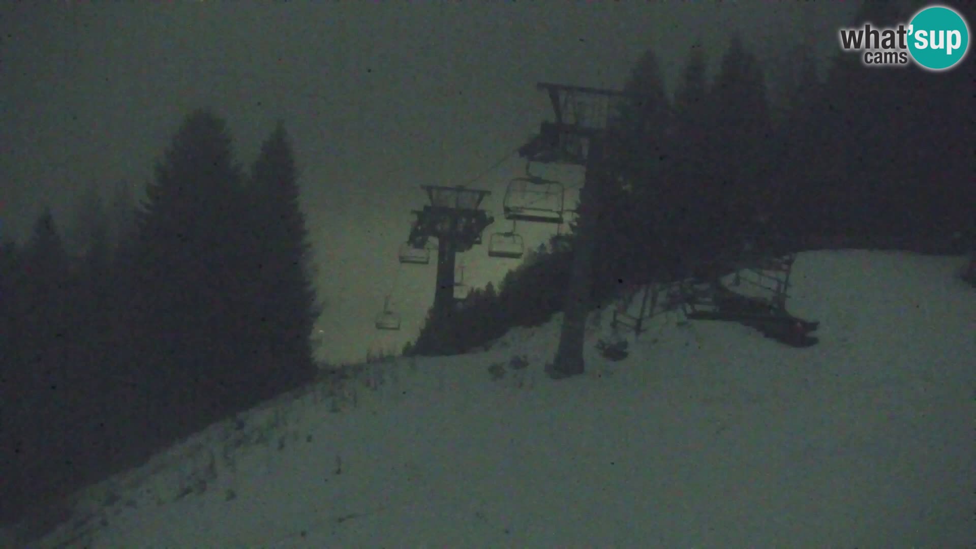 Kranjska Gora web kamera Vitranc | VITRANC 1 gornja postaja