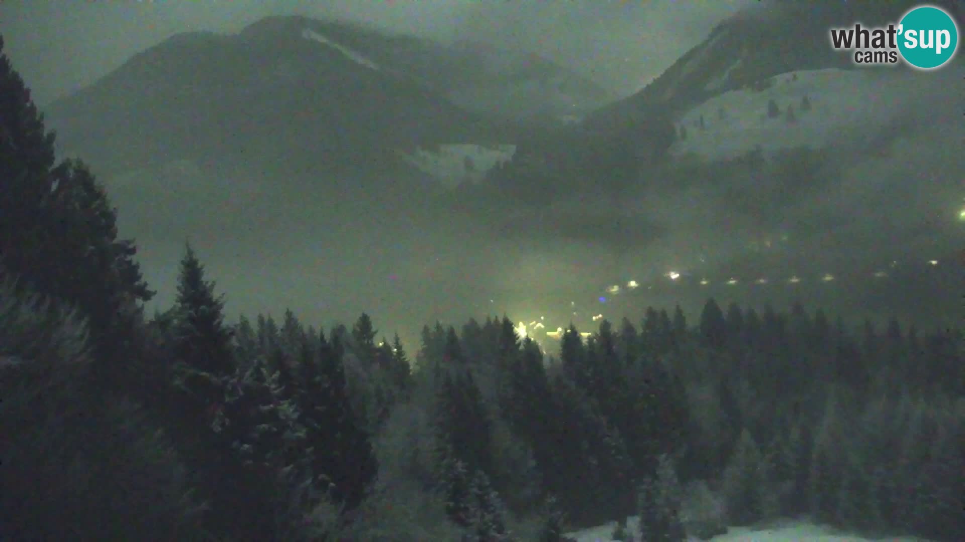 Vitranc Kranjska Gora webcam | VITRANC 1 stazione superiore