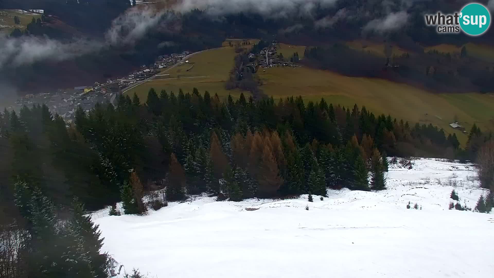 Kranjska Gora webcam VITRANC 1 | obere Station