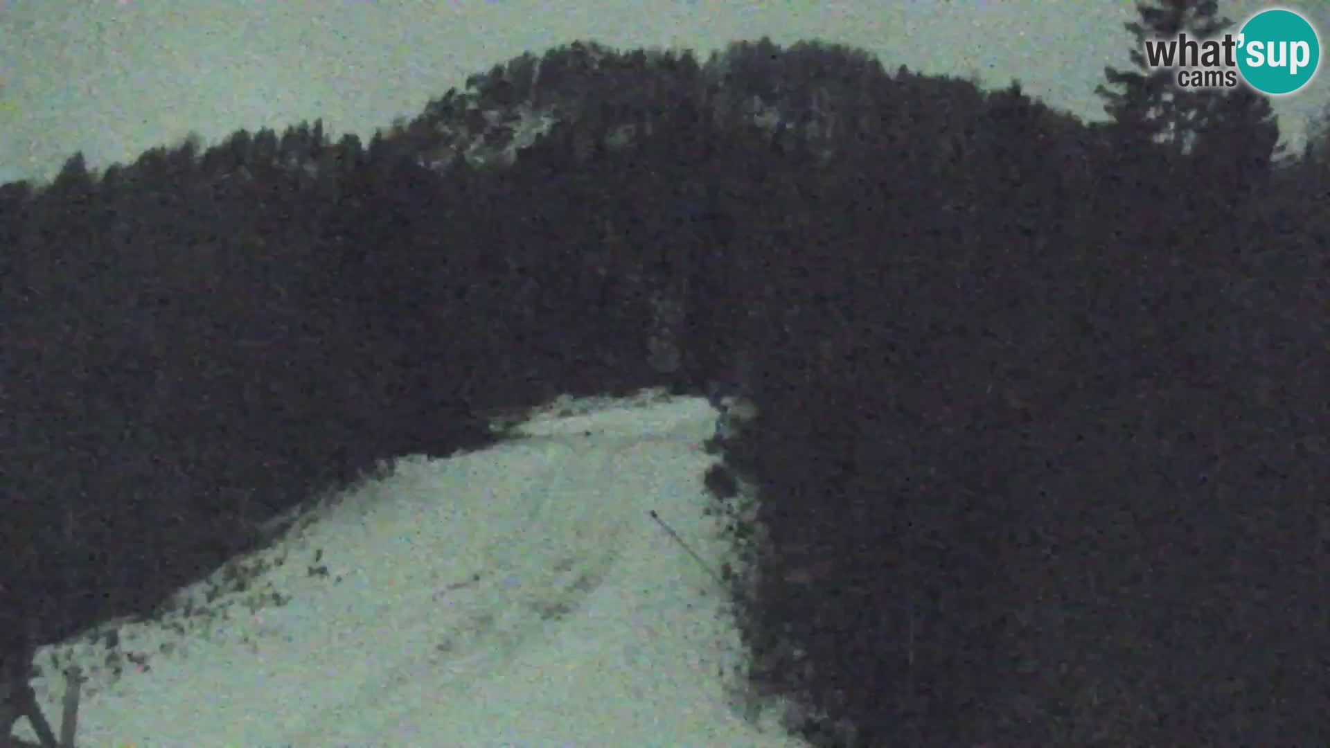 Kranjska Gora web kamera Vitranc | VITRANC 1 gornja postaja