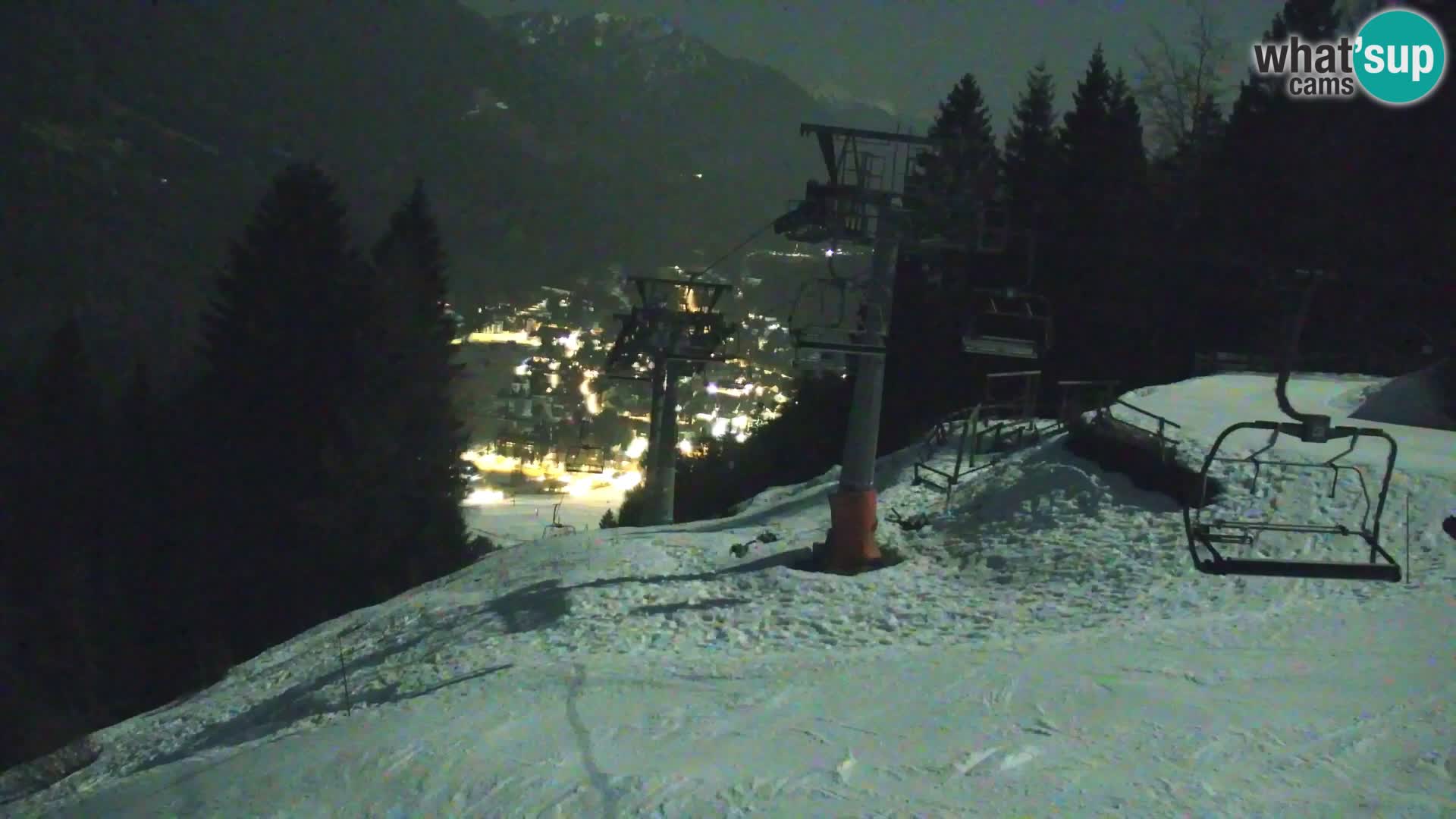 Kranjska Gora web kamera Vitranc | VITRANC 1 gornja postaja