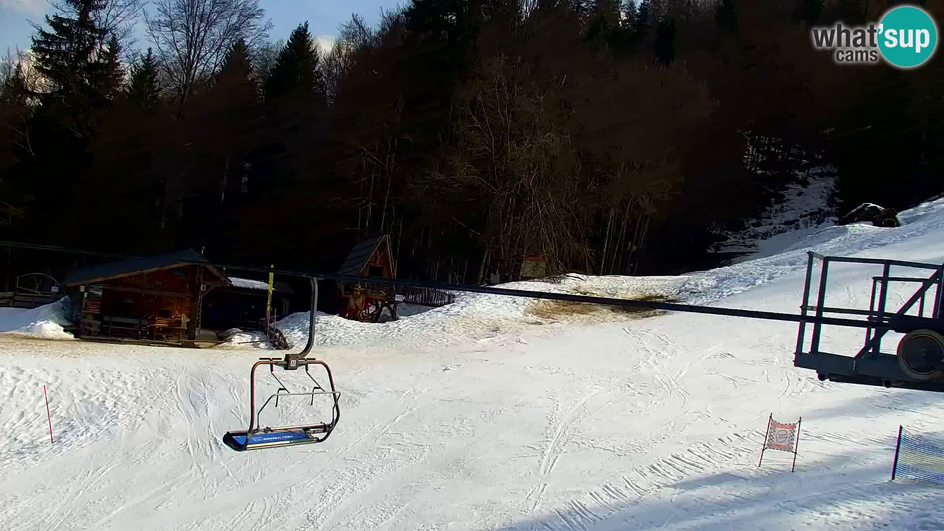 Kranjska Gora webcam VITRANC 1 | obere Station