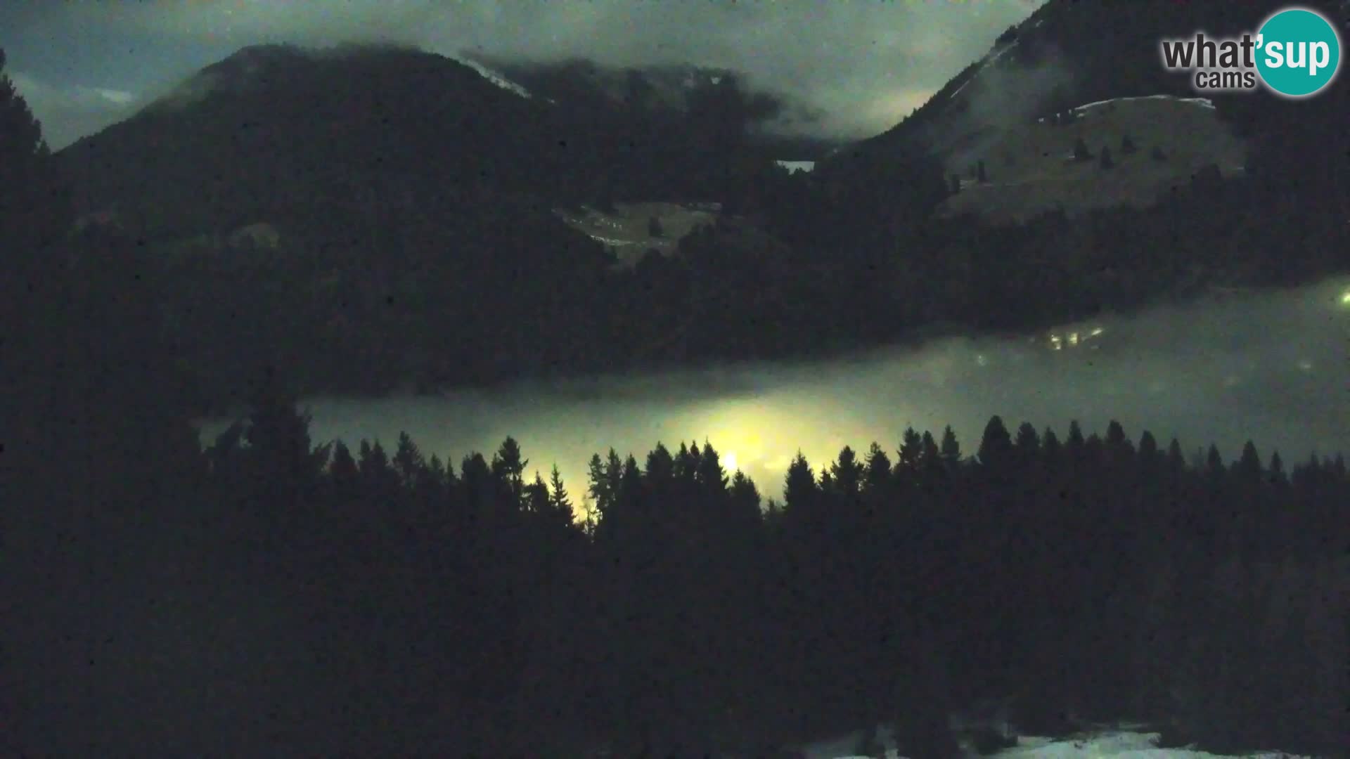 Vitranc Kranjska Gora webcam | VITRANC 1 stazione superiore