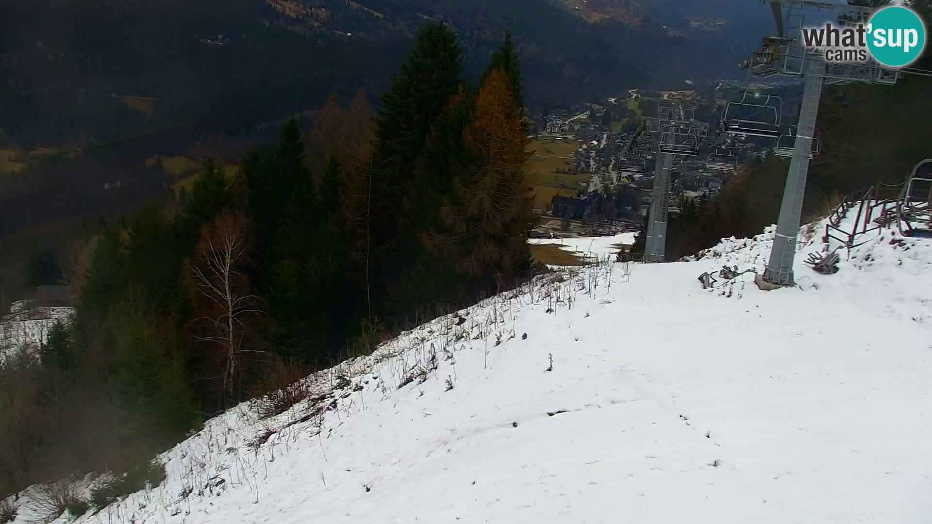 Vitranc Kranjska Gora webcam | VITRANC 1 stazione superiore