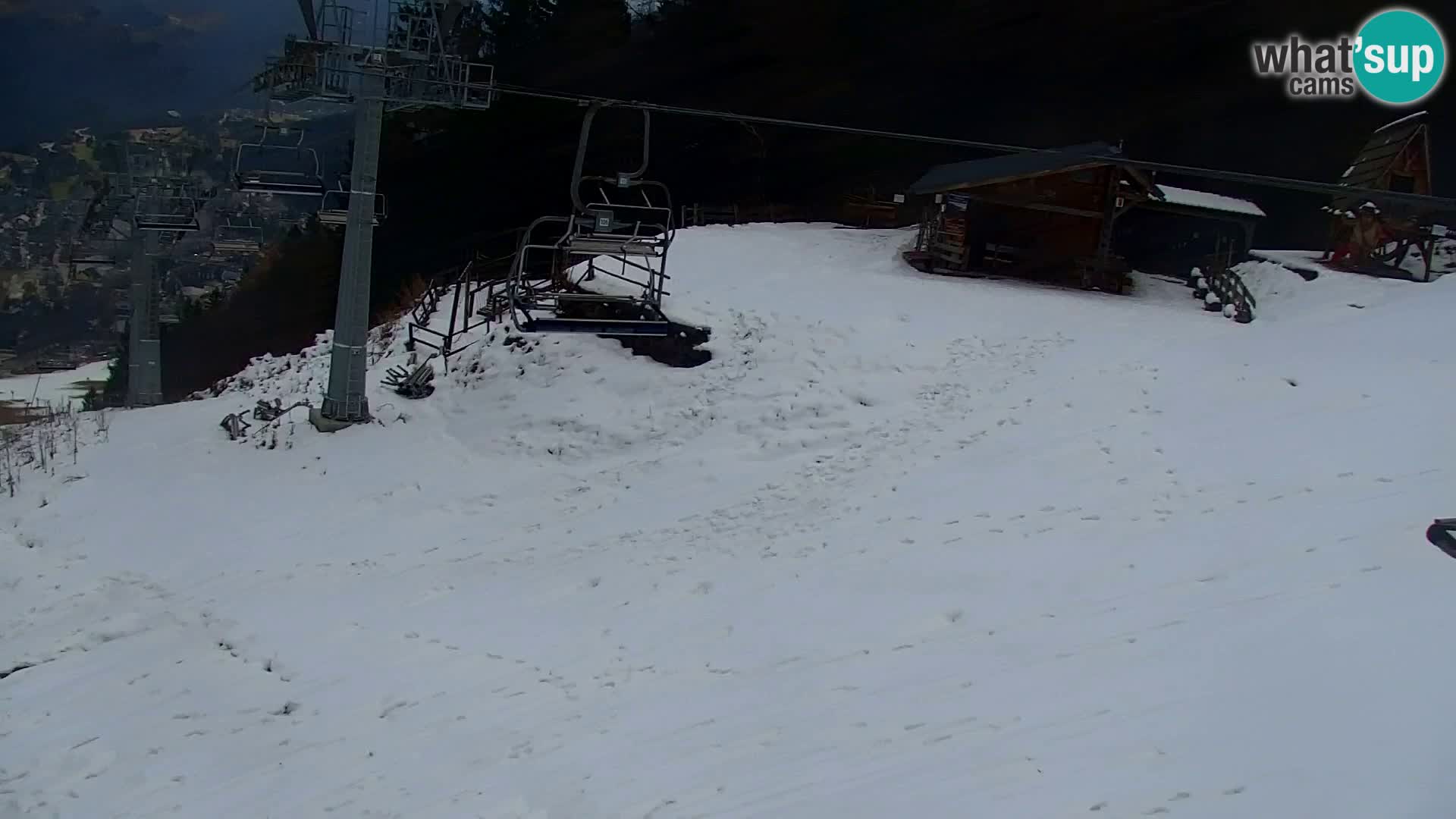 Kranjska Gora web kamera Vitranc | VITRANC 1 gornja postaja