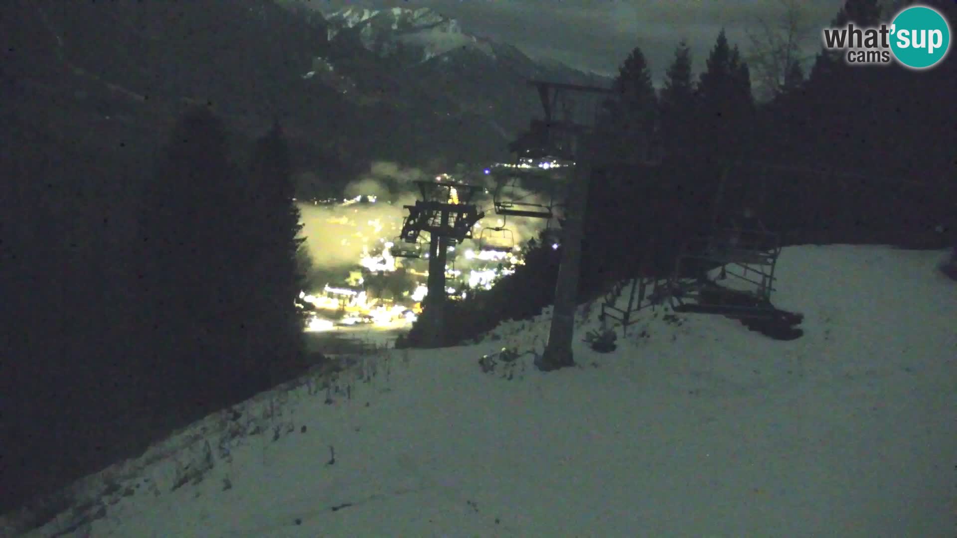 Vitranc Kranjska Gora webcam | VITRANC 1 stazione superiore