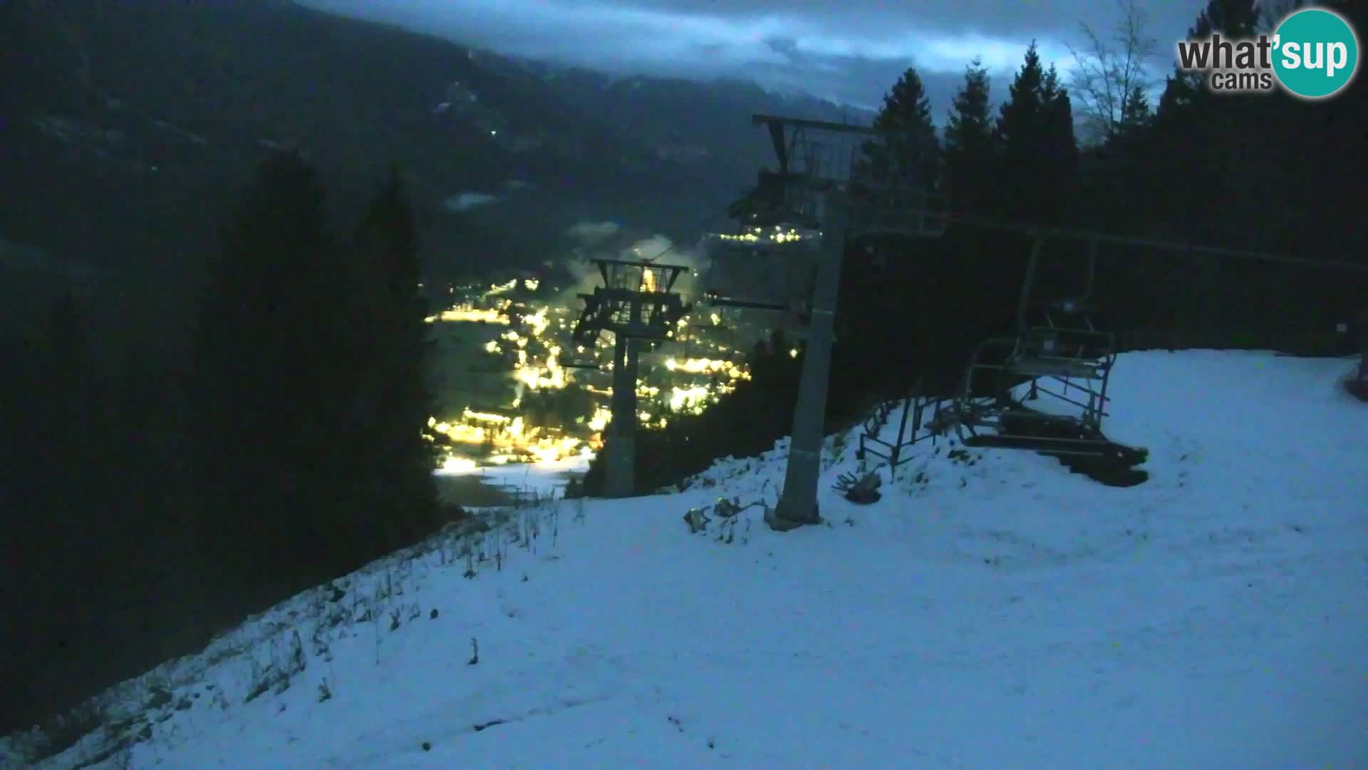 Kranjska Gora webcam VITRANC 1 | obere Station