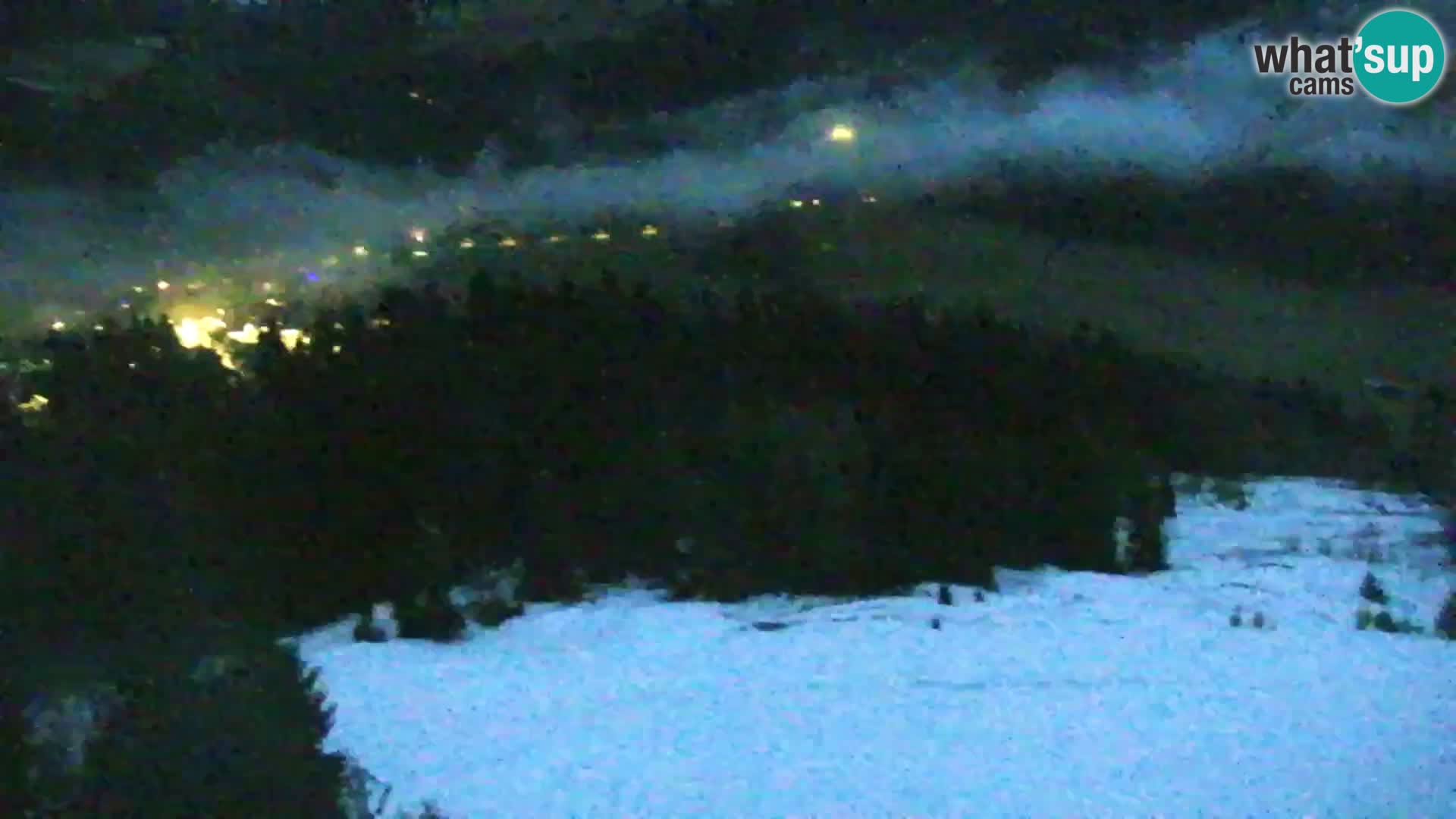 Kranjska Gora web kamera Vitranc | VITRANC 1 gornja postaja