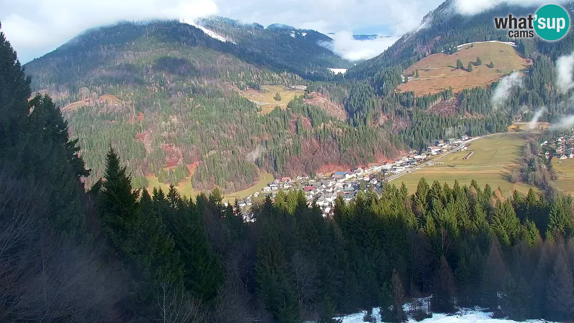 Kranjska Gora webcam VITRANC 1 | obere Station