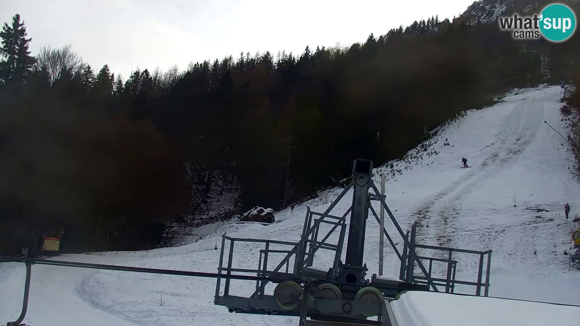 Vitranc Kranjska Gora webcam | VITRANC 1 stazione superiore