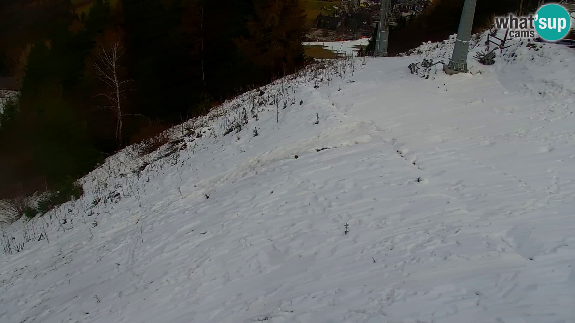 Kranjska Gora webcam VITRANC 1 | obere Station