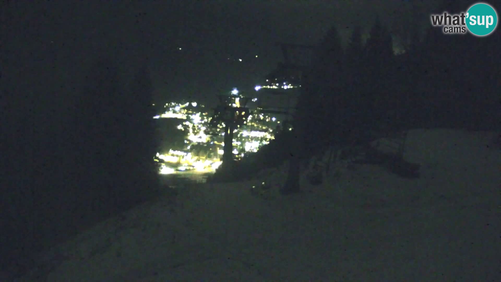 Kranjska Gora web kamera Vitranc | VITRANC 1 gornja postaja