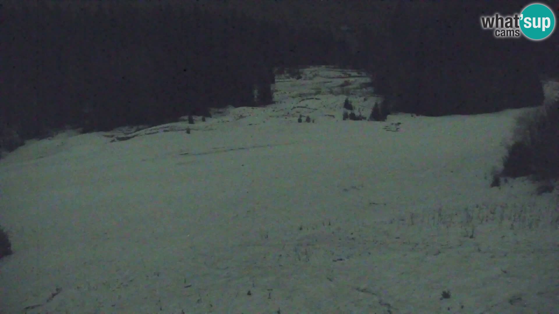 Kranjska Gora web kamera Vitranc | VITRANC 1 gornja postaja