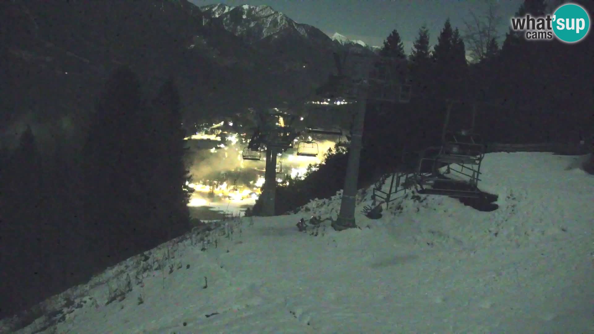 Kranjska Gora web kamera Vitranc | VITRANC 1 gornja postaja