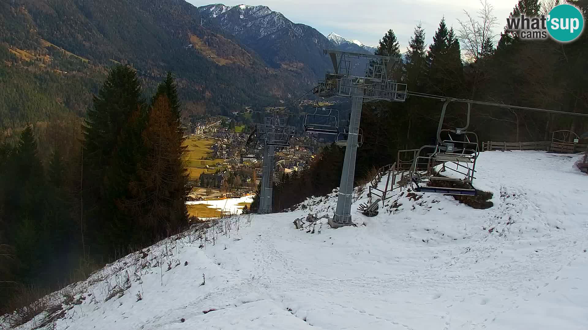 Vitranc Kranjska Gora webcam | VITRANC 1 stazione superiore