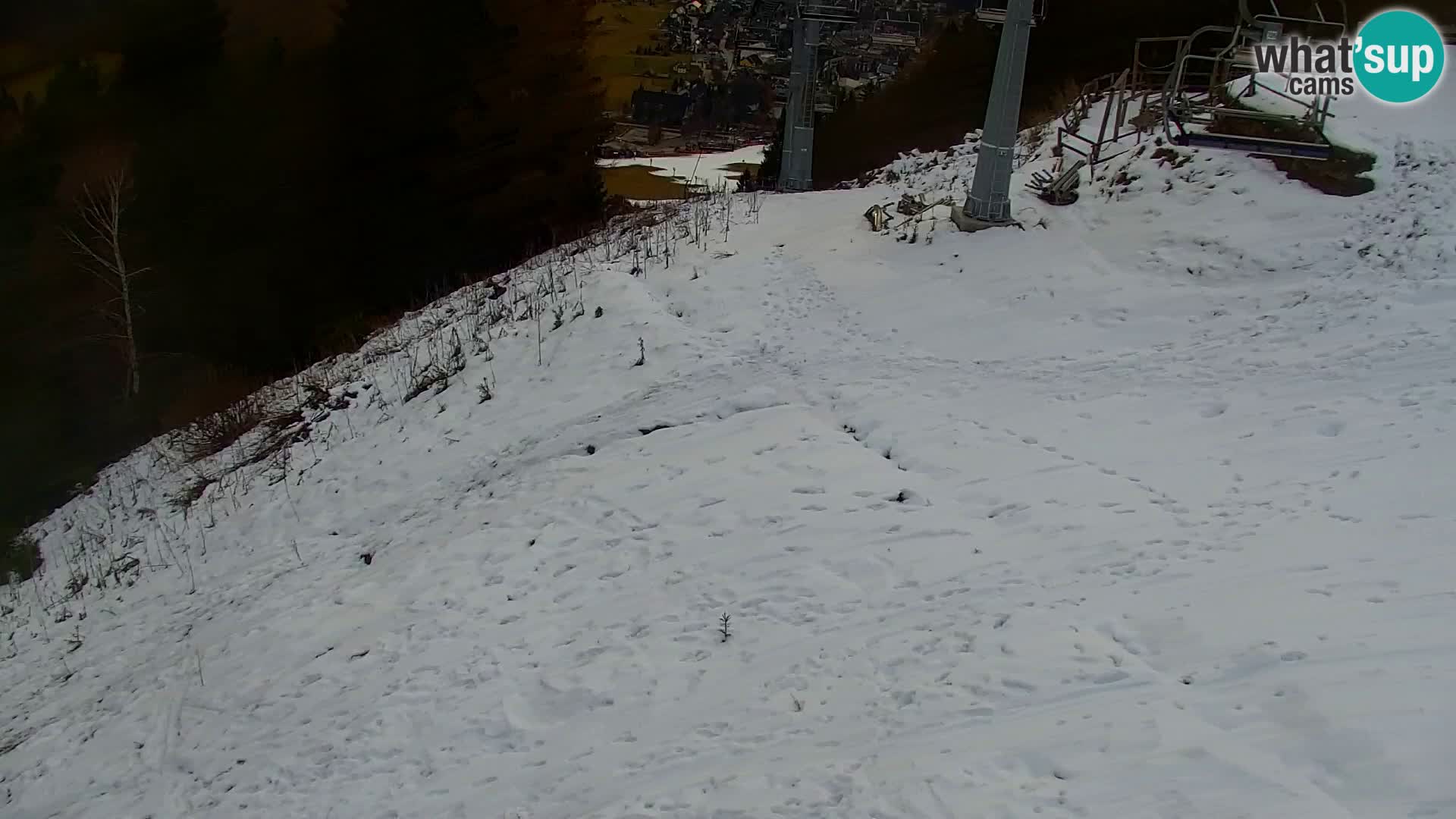 Vitranc Kranjska Gora webcam | VITRANC 1 stazione superiore