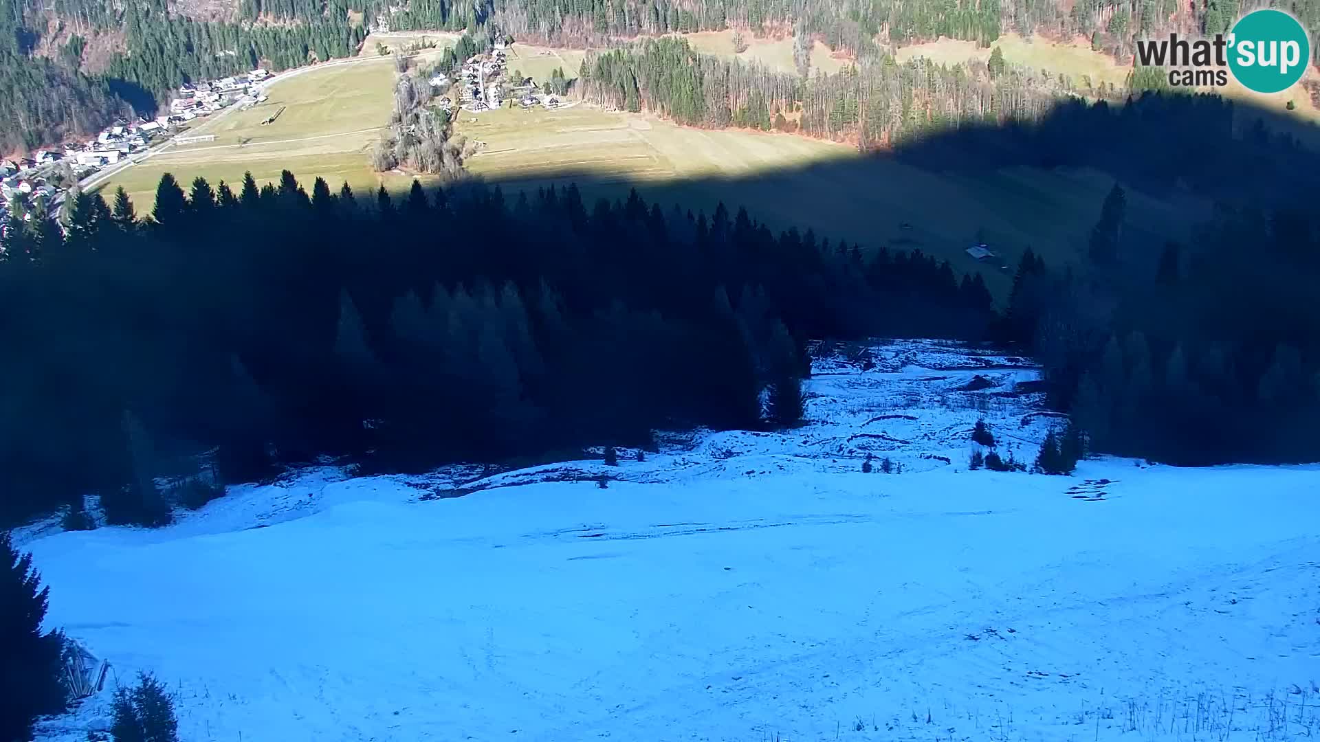 Vitranc Kranjska Gora webcam | VITRANC 1 stazione superiore