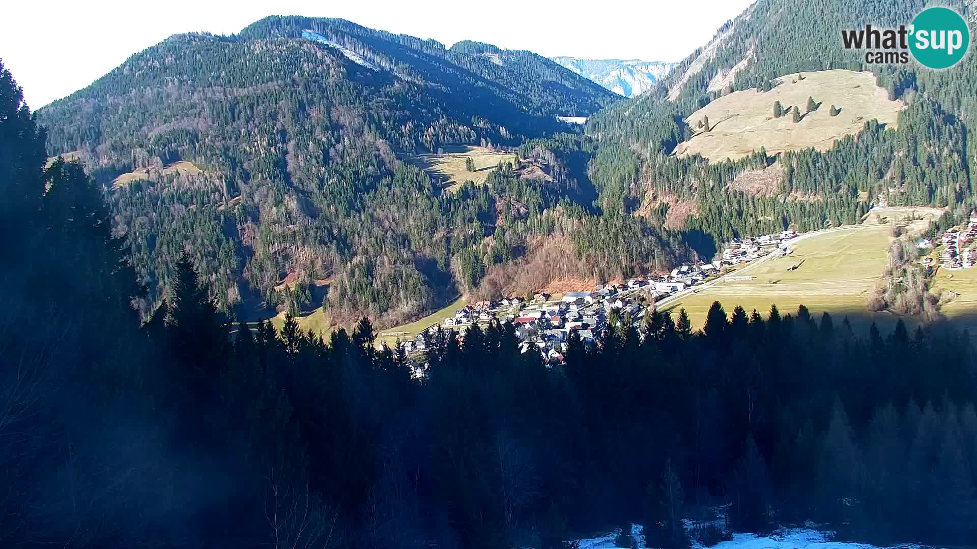 Kranjska Gora web kamera Vitranc | VITRANC 1 gornja postaja