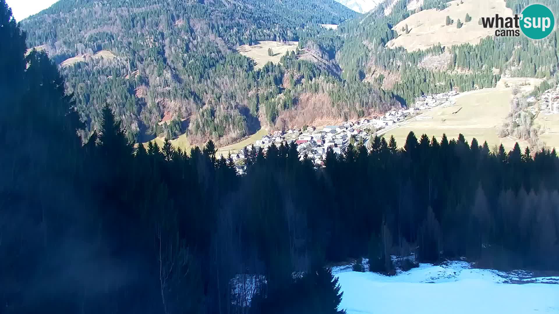 Kranjska Gora web kamera Vitranc | VITRANC 1 gornja postaja