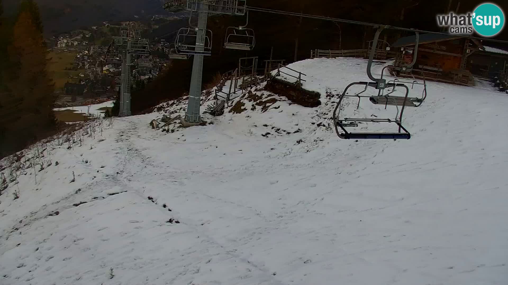 Vitranc Kranjska Gora webcam | VITRANC 1 stazione superiore