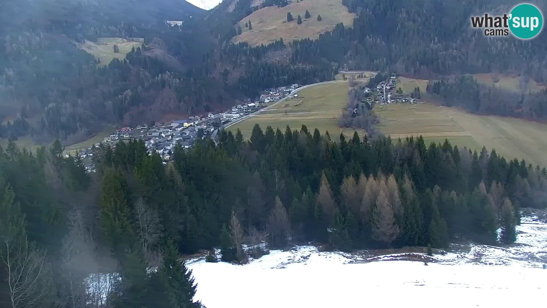 Vitranc Kranjska Gora webcam | VITRANC 1 stazione superiore