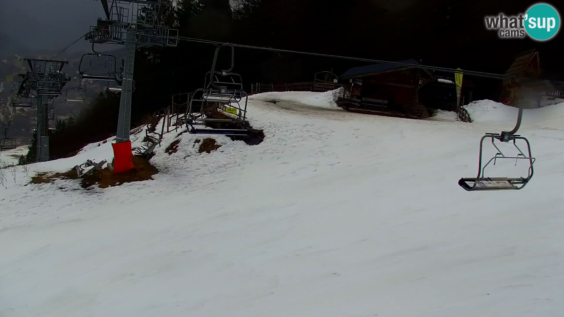 Vitranc Kranjska Gora webcam | VITRANC 1 stazione superiore