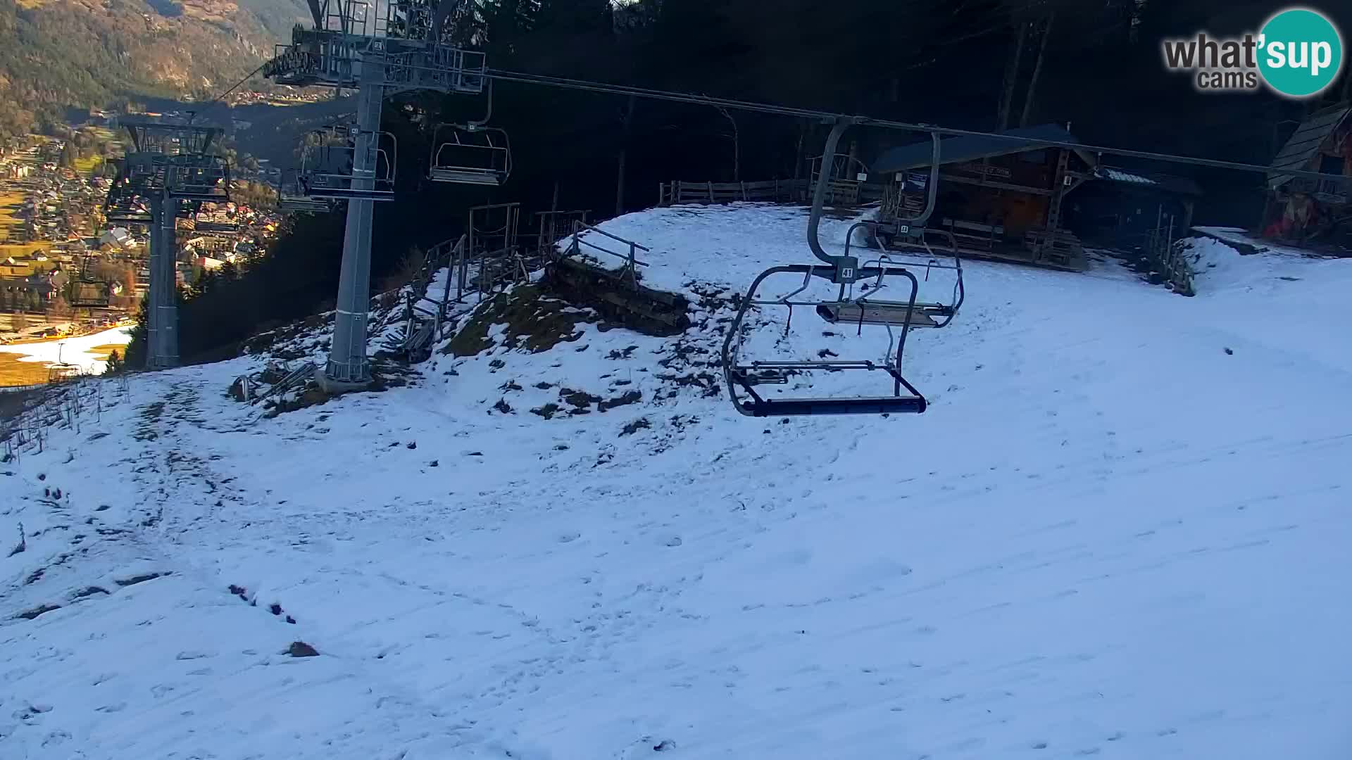 Kranjska Gora web kamera Vitranc | VITRANC 1 gornja postaja