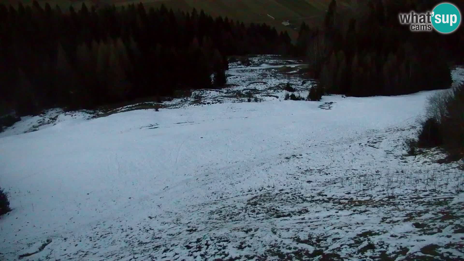 Kranjska Gora web kamera Vitranc | VITRANC 1 gornja postaja