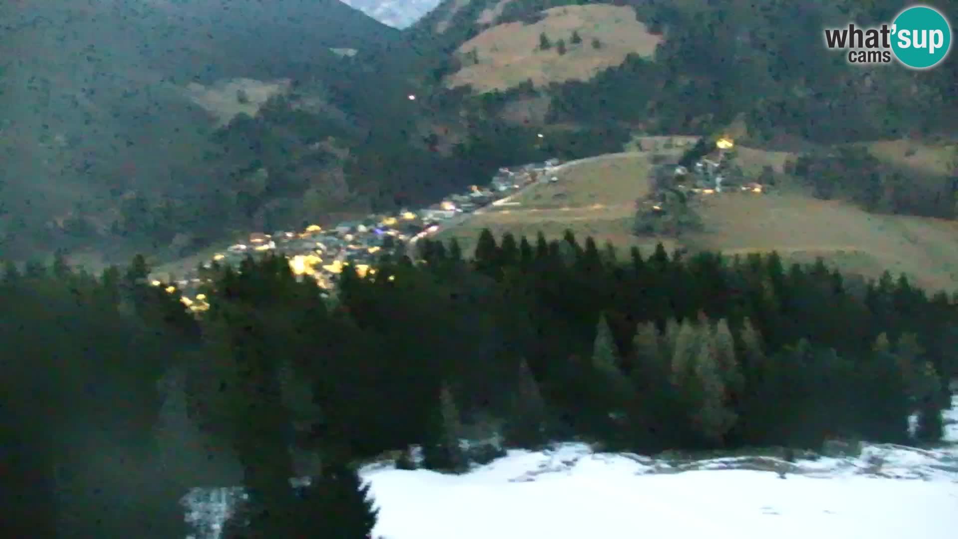 Kranjska Gora webcam VITRANC 1 | obere Station