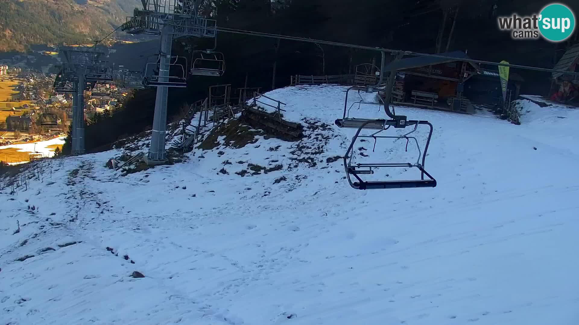 Kranjska Gora web kamera Vitranc | VITRANC 1 gornja postaja