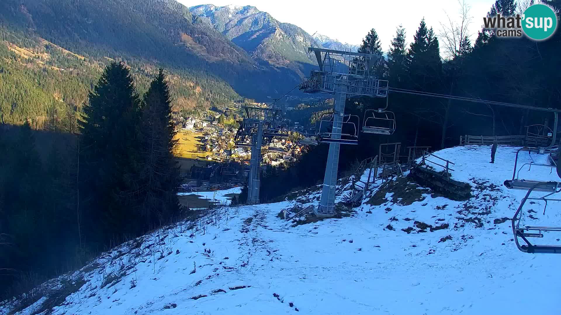 Vitranc Kranjska Gora webcam | VITRANC 1 stazione superiore