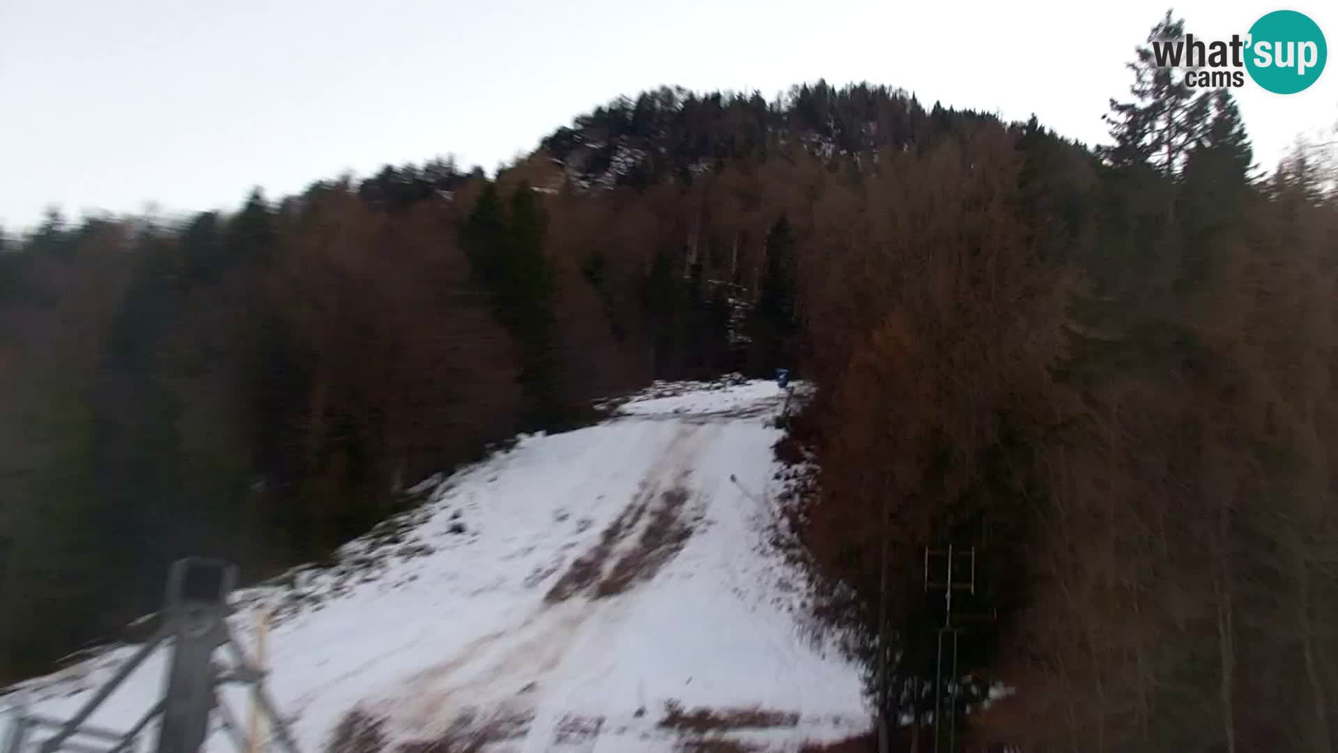 Kranjska Gora web kamera Vitranc | VITRANC 1 gornja postaja