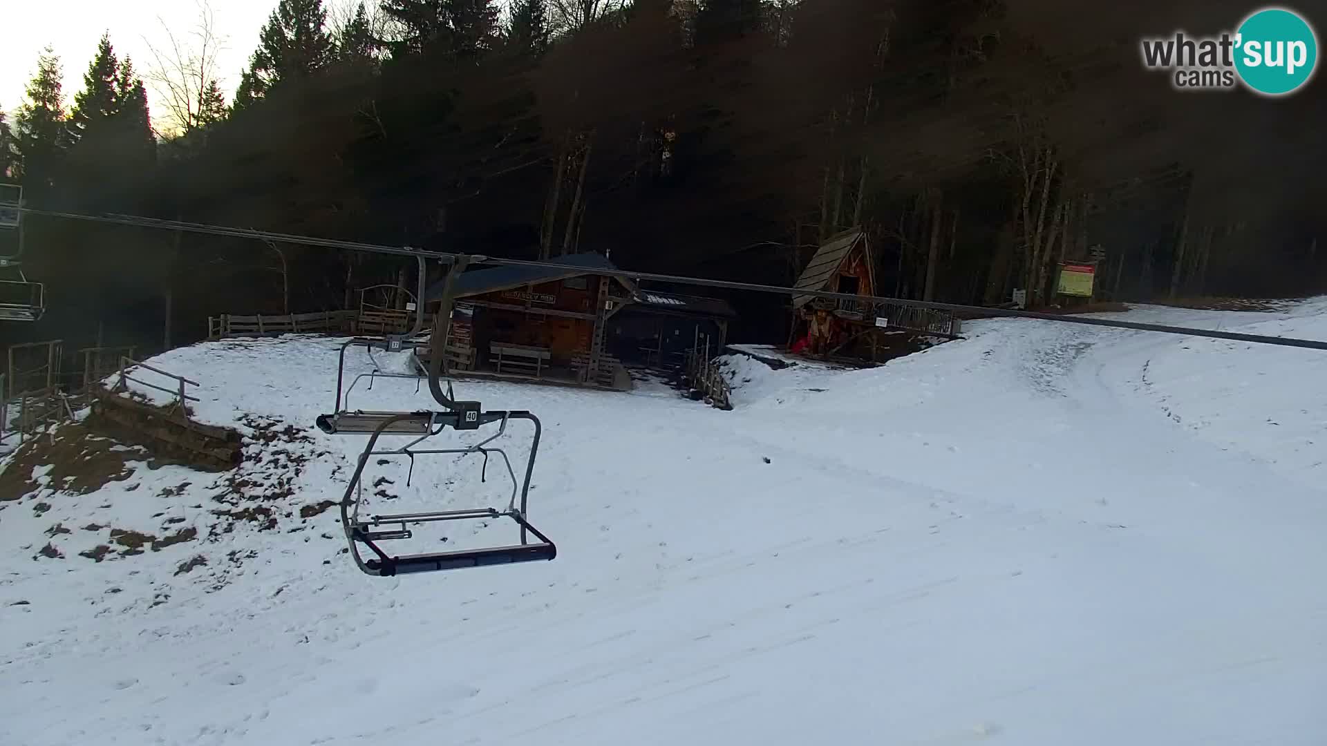 Vitranc Kranjska Gora webcam | VITRANC 1 stazione superiore